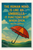 The human mind is like an umbrella - it functions best when open - Walter Gropius Poster 18 inch x 12 inch