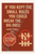 If you kept the small rules you could break the big ones - George Orwell 1984 Poster - 18 inch x 12 inch