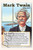 Mark Twain - American Humorist & Writer - Biography Poster 18" x 12"