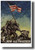 Now All Together - Iwo Jima Flag Raising - 7th War Loan - NEW Vintage WW2 Reprint Poster