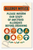 Please Let Us Know About Allergies Restaurant Kitchen Workplace Food Safety Employee sign poster - 18 inch x 12 inch