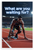 What Are You Waiting For Runner Starting Blocks Motivational 12x18 US Made Poster