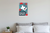 First Aid Kit Here Safety Sign Abstract Geometric 12x18 US Made Poster