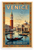 Venice Italy Vintage Travel Poster St Mark's Gondolas 12x18 US Made Poster