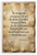 Deuteronomy 31:6 "Be Strong and Courageous" Inspirational 12x18 US Made Poster