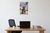 French Bulldog Vibrant Abstract Joyful Art 12x18 US Made Poster