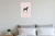 German Shorthaired Pointer Silhouette Minimalist 12x18 US Made Poster