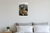 Bulldog Standing Proud on Mountain Peak Wildlife 12x18 US Made Poster