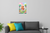 Whimsical Hamster in Party Hat Hamster Wheel Fantasy 12x18 US Made Poster