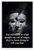"Pay Attention to What People Say Out of Anger" Cracking Mask Inspirational 12x18 US Made Poster