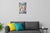 Adorable Kittens Sleeping in Fluffy Pile Whimsical Illustration 12x18 US Made Poster