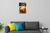 Funny Orange Cat Sleeping Upside Down in Basket Cartoon 12x18 US Made Poster