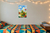 Cheerful Turtle in Sunny Flower Meadow Whimsical 12x18 US Made Poster