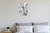 Shih Tzu Abstract Flowing Fur Modern Art 12x18 US Made Poster