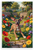 Playful Great Dane Puppy in Vibrant Garden 12x18 US Made Poster