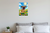 Playful Mastiff Puppy Running Sunny Meadow Cartoon 12x18 US Made Poster