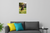 Playful Miniature Pinscher Jumping for Red Ball Backyard Wildlife 12x18 US Made Poster