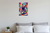 Cairn Terrier Curious Abstract Bold Colors 12x18 US Made Poster