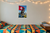 Swiss Mountain Dog with Flag Matterhorn Alpine Flowers Patriotic 12x18 US Made Poster