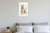 Soft Coated Wheaten Terrier Geometric Abstract Art 12x18 US Made Poster