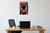 Bullmastiff Abstract Bold Lines Colors Strength 12x18 US Made Poster