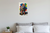 Chinese Shar-Pei Abstract Modern Art 12x18 US Made Poster