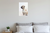 Bullmastiff Dog Elegant Watercolor Portrait 12x18 US Made Poster