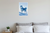 Alaskan Malamute Abstract Flowing Lines Wildlife 12x18 US Made Poster