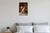 Bull Terrier by Cozy Fireplace Warmth Companionship 12x18 US Made Poster