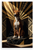 Basenji Dog Art Deco Portrait Elegant Mystery 12x18 US Made Poster
