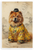 Chow Chow in Chinese Imperial Attire Vintage Watercolor 12x18 US Made Poster