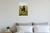 Flat-Coated Retriever Fetching Tennis Ball Sunny Field Wildlife 12x18 US Made Poster