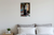 Black Persian Cat in Persian Tiled Room Cultural Art 12x18 US Made Poster