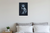 Russian Blue Cat Abstract Geometric Guardian 12x18 US Made Poster