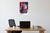 American Shorthair Cat American Flag Patriotic 12x18 US Made Poster