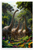 Brachiosaurus Herd Prehistoric Jungle Wildlife 12x18 US Made Poster