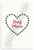 Dog Mom Paw Print Heart Minimalist 12x18 US Made Poster