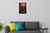 Stegosaurus in Jurassic Forest with Volcanoes Sunset 12x18 US Made Poster