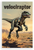 Velociraptor Dinosaur Leaping Desert Landscape Illustration 12x18 US Made Poster