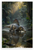 Spinosaurus Swimming in Lush Jungle River Prehistoric Wildlife 12x18 US Made Poster