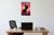 Dilophosaurus Silhouette Sunset Abstract Dinosaur 12x18 US Made Poster