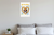 My Fur Baby Beagle Dog Bone Heart Frame 12x18 US Made Poster