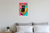 My Fur Baby Rottweiler Dog Bone Heart Pop Art 12x18 US Made Poster