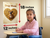 Dog Mom Boxer in Dog Bone Treat Heart Motivational 12x18 US Made Poster