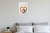 Dog Mom Shih Tzu in Dog Bone Heart Frame Pastel 12x18 US Made Poster