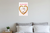 My Fur Baby Cute Maltese Dog Dog Bone Heart Cartoon 12x18 US Made Poster