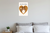 My Fur Baby Collie Dog Bone Treat Heart Illustration 12x18 US Made Poster