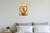My Fur Baby Shiba Inu Dog Treat Heart Frame Whimsical 12x18 US Made Poster