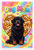 Dog Mom Newfoundland Dog Bone Treat Heart Playful 12x18 US Made Poster