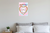 "My Fur Baby" Bichon Frise Dog Bone Heart Kawaii 12x18 US Made Poster